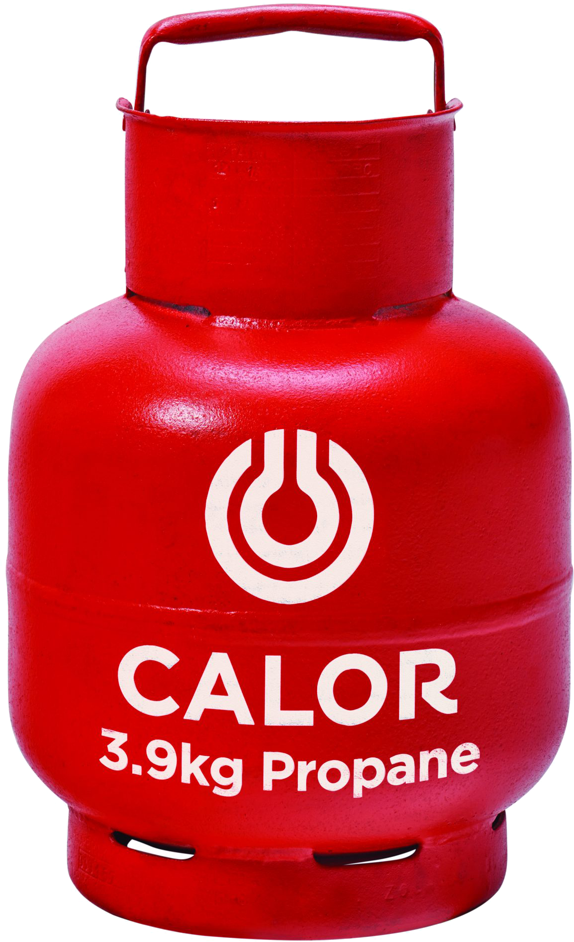 3.9kg propane gas cylinder from Foyle Gas, Derry — portable size for heaters and camping